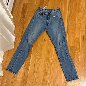 Classic Levi’s Blue Denim Jeans